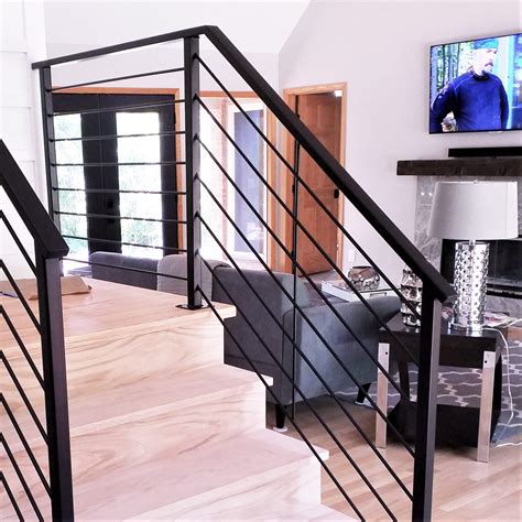 interior metal railing fabrication|custom metal handrails near me.